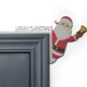 thumbnail image 1 of Christmas Door Frame Decoration Santa Claus Wooden Ornament Elk Xmas Decor, 1 of 5
