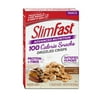 SlimFast Advanced Nutrition 100 Calorie Snacks, Cinnamon Bun Swirl Drizzled Crisps, 5 Count