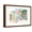 Brown Frame, variant on Art.com Frederiksted US Virgin Islands Colonial Promenade At Sunset St Croix Art Print by M. Bleichner, 18" x 12"