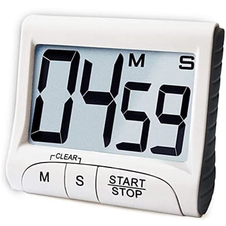 World Kitchen White Electronic Digital Timer - Walmart.com