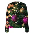 thumbnail image 4 of Chaqueta informal de manga larga sin capucha para mujer, cárdigan estampado a la moda, chaqueta informal de moda, camiseta de manga larga con cuello en V, chaqueta informal de manga larga con capucha,, 4 of 5