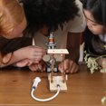 thumbnail image 2 of KAKOWELY Hydraulic Lift Model 1 Set Creative Science Toy Kids Wood Hydraulic Lift Model Assembly Puzzle Toy8.66"X0.2"X4.72", 2 of 4