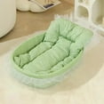 thumbnail image 4 of Antqov Cat Bed for Indoor Cats, Washable Dog Cat Mat Cute Cat Bed Mats for Small Pet Sleeping Pad, Soft Puppy Kittens Cushion Cat Beds for Home, Living Room, Bedroom Supplies, 4 of 6