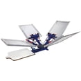 thumbnail image 3 of Micro-adjust Silk Screen Printing Machine T-Shirt Screen Printing Press 4 Color 1 Station Table Type Press Printer, 3 of 6