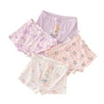 thumbnail image 1 of MIASHUI Culottes pour Filles, Culottes Confortables en Coton Extensible pour Filles, Lot de 4, 5-6 Ans, 1 of 3