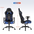 thumbnail image 5 of BestOffice Ergonomic Gaming Chair, Lumbar Support, Rolling Swivel for Men, Women(Blue), 5 of 7