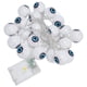 thumbnail image 4 of Cadena de luces LED de 20 pies para Halloween, con forma de globo ocular fantasma, para dormitorio, Navidad, decoración de festivales., 4 of 14
