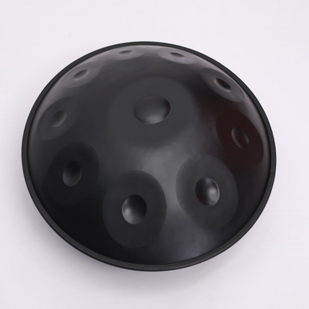 Latourreg 22 inches 10 Tones Handpan Drums D Minor Steel Hand Drum with Soft Hand Pan Bag