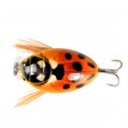 thumbnail image 4 of MInHoues Floating Hard Fishing Lure 1.57", Ladybug Pattern Cicada Crankbait with Rattling Beads, Topwater Artificial Bait for Freshwater Bass and Trout Fishing, 4 of 7