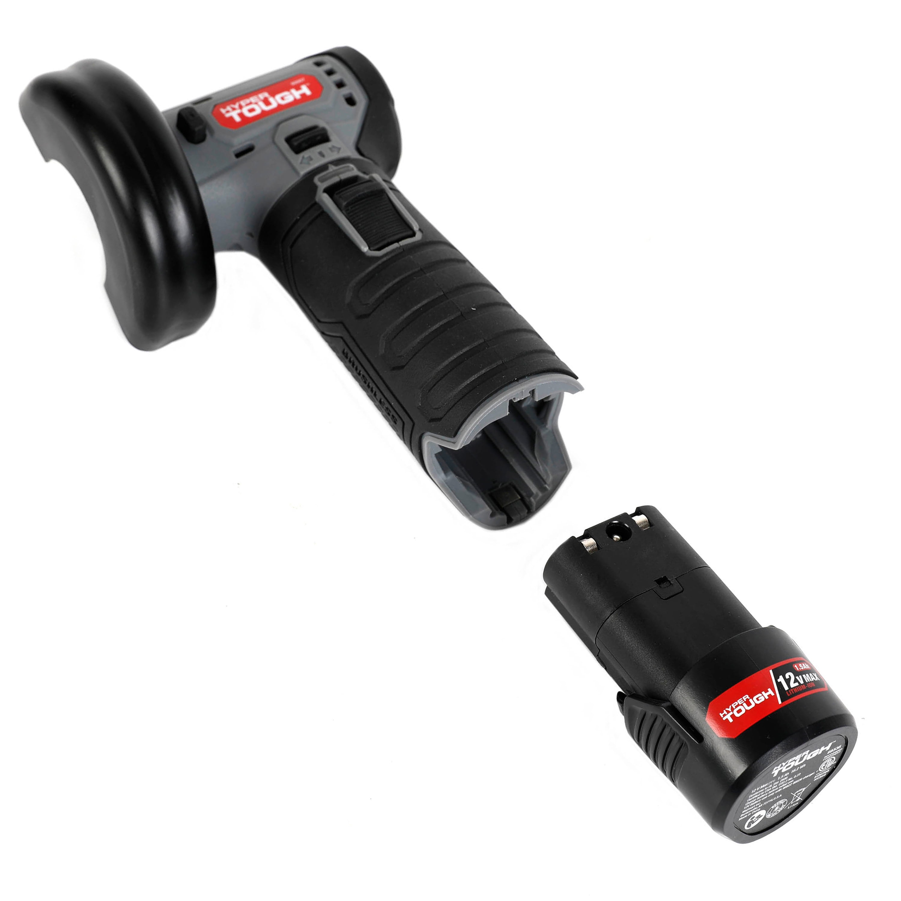 Hyper Tough 12-Volt Cordless Rechargeable Cut off Grinder