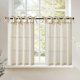 thumbnail image 1 of Cortinas Jinchan de lino para cocina, 60 cm de longitud, 2 paneles, 1 of 9