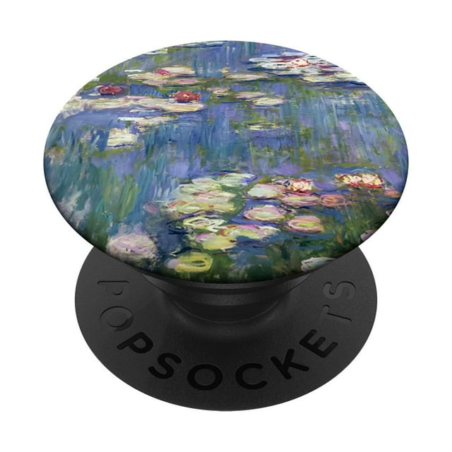 Phone Grip: pinturas más famosas: nenúfares negros de Monet