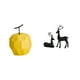 thumbnail image 1 of Figura de arte de , escultura de fruta, estatua de reno, adorno de resina, decoración decorativa para el hogar, diseño geométrico, adecuado p, 1 of 8