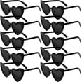 thumbnail image 2 of 10 Pares lentes para fiesta, Lentes en Forma de Corazon Vintage Heart Sunglasses,Rojo, 2 of 9
