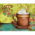 thumbnail image 2 of Knold, Donna 18x15 Gold Ornate Wood Framed with Double Matting Museum Art Print Titled - Spring Latte, 2 of 4