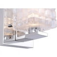thumbnail image 4 of Woodbridge Lighting Claudia 3-light Mercury Crystal Glass Bath in Chrome, 4 of 4