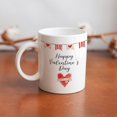 thumbnail image 7 of Valentines Day Mug, Love Print, Watercolor Heart Print,Funny Coffee Mug,A Happy Cup for Children,Man Cave Prints,The Best Gift for Colleagues, Parents,And Grandparents,110z Men And Women, 7 of 7