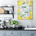 thumbnail image 2 of Stupell Industries Home Sweet Home Summer Floral and Lemon Citrus Canvas Wall Art Design by Andrea Tachiera, 36" x 48", 2 of 4