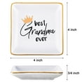 thumbnail image 4 of RELISSA Jewelry Tray Trinket Dish Gift for Grandma - Best Grandma Ever - Mother's Day Gift for Grandma, 4 of 7