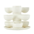 thumbnail image 3 of The HC Companies 8" Pixie Indoor Stacking Succulent Planter Pot, Vanilla Bisque, 3 of 12