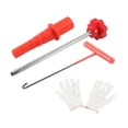 thumbnail image 2 of Kit de herramientas para cambio rápido de válvulas de neumáticos y extractor de vástagos de válvulas para motocicletas 4 piezas, 2 of 8