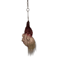 thumbnail image 3 of Figura Gore Cabeza Colgante Cadena Terror Halloween Decoración Horror, 3 of 4