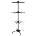 thumbnail image 3 of 1Pc Metal Hat Display Stand Rotating 3-Tier Storage Rack Headwear Rack, 3 of 3