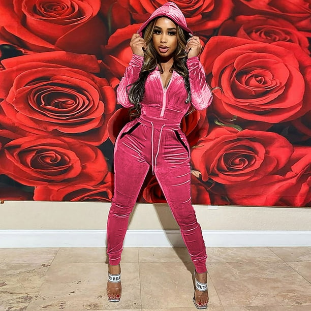 Lounge Sets For Women Clearance Women Hooded Solid Color Sets