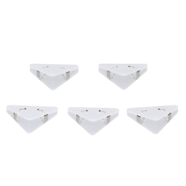 Clips Pequeños, Clips De Plástico Triangulares Coloridos Para Documentos Para Papel De Prueba
