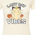 thumbnail image 3 of Pokémon - Lazy Day Vibes Meowth - Juniors Fitted Graphic T-Shirt, 3 of 5