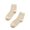 A-Light Yellow564, variant on Yuanlong Womens Crew Socks Plain Soft Knit Stretch Mid Calf Daily Breathable Minimalist Summer Daily Casual Socks