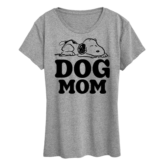 Peanuts - Dog Mom - Women's Short Sleeve Graphic T-Shirt