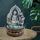 thumbnail image 5 of Fuente de mesa Zulema Fuente de cascada de Buda resina fengshui meditación Decoración, 5 of 8