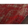thumbnail image 7 of Nourison Karma Distressed Vintage Red 7'10" x ROUND Area Rug, (8' Round), 7 of 7