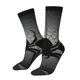 thumbnail image 1 of Balery Black Spiders Calcetas Largas con Estampado para Hombre y Mujer – Suaves y Transpirables, Talla Única (US 5-11), 1 of 6