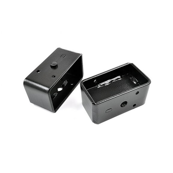 Rough Country 3" Fabricated Steel Rear Lift Blocks | 9/16" Pin - 6594