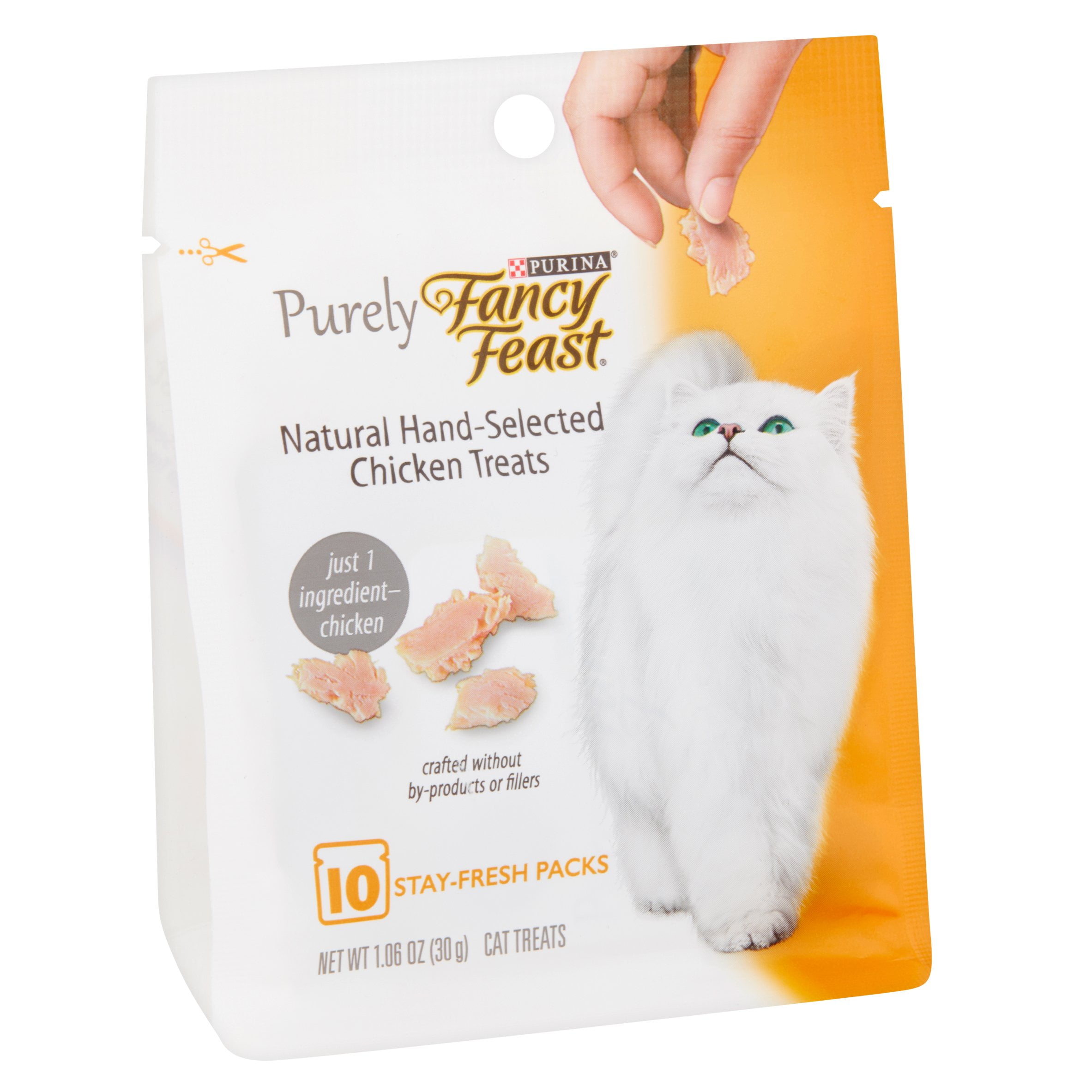 purely fancy feast treats