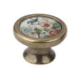 thumbnail image 4 of 5Packs Bird Flower Pattern Door Knobs Kitchen Cupboard Knobs Drawer Pulls Decorative Handicraft Knobs and Pulls, 4 of 8