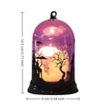thumbnail image 3 of ZLBDYG Halloween Candle Style Decorative Lights – 3 Styles LED Flameless Candles with Spooky Designs for Indoor/Outdoor Festive Ambience, Tabletop, Mantel & Party Decor, 3 of 4