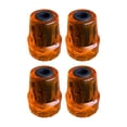 thumbnail image 1 of 4 piezas Consejos de de senderismo Pies de reemplazo Accesorios Piezas antideslizantes Absorción de choque Pole de caminata Consejos Amarillo, 1 of 8