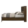 thumbnail image 4 of ACME Merrilee II Contemporary Solid Wood Queen Bed with Storage in Oak, 4 of 6