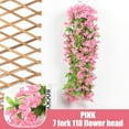 thumbnail image 6 of 2.62Ft Lilies Flower Garland With Lilies Fake Lilies Flower Garland Floral Vines For Wedding Home Party Table Runner Decor Artificial Flower Vines Fake Silk, Usupdd 2025 2.62Ft Lilies Flower, 6 of 6