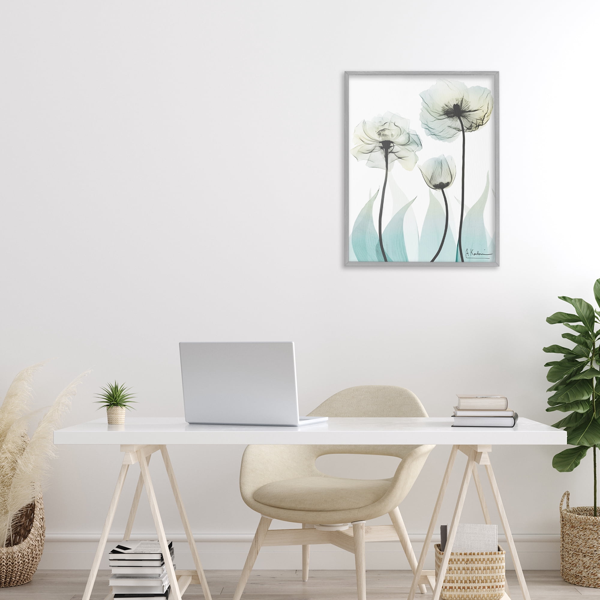 Stupell Industries Luxury Of Creation Gray Framed Giclee Art, design by Albert Koetsier
