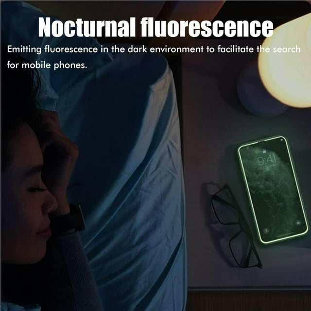 pitrice Screen Protector Tempered Glass Screen Protective Film Anti-fingerprint Luminous Glass Film Compatible for iPhone 12 11 Pro Max XR XS 8 7 6Plus Type 5