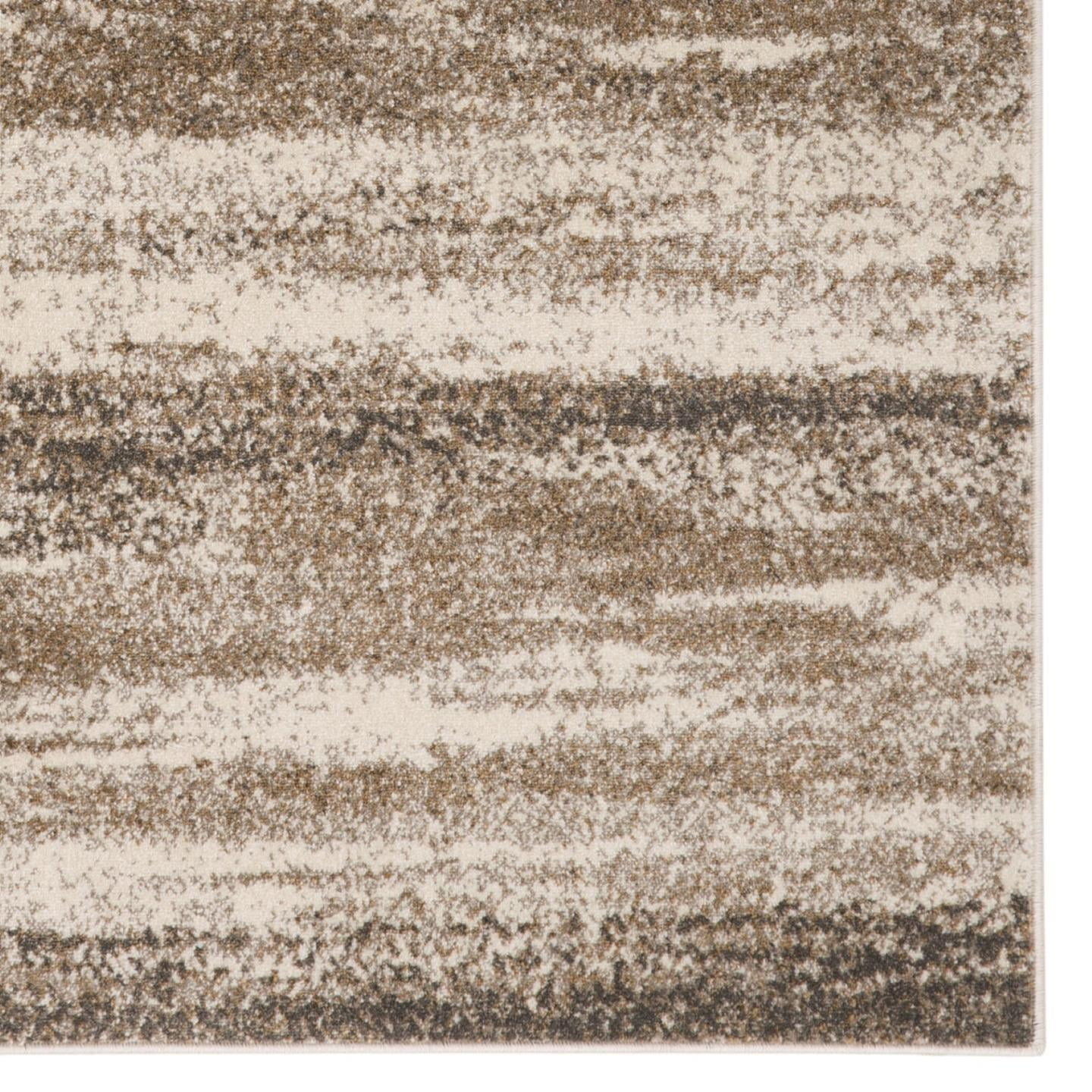 Luxe Weavers Lagos Collection 7501 Beige Size 2x3 Abstract Area Rug