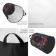 thumbnail image 2 of Fotbe Vibrant Psychedelic Eye Cesto de Ropa con Asas, Cesto Impermeable de Gran Capacidad, Bolsa de Lavado para Dormitorio, Cesto de Ropa con Ruedas y Asas-Small, 2 of 6