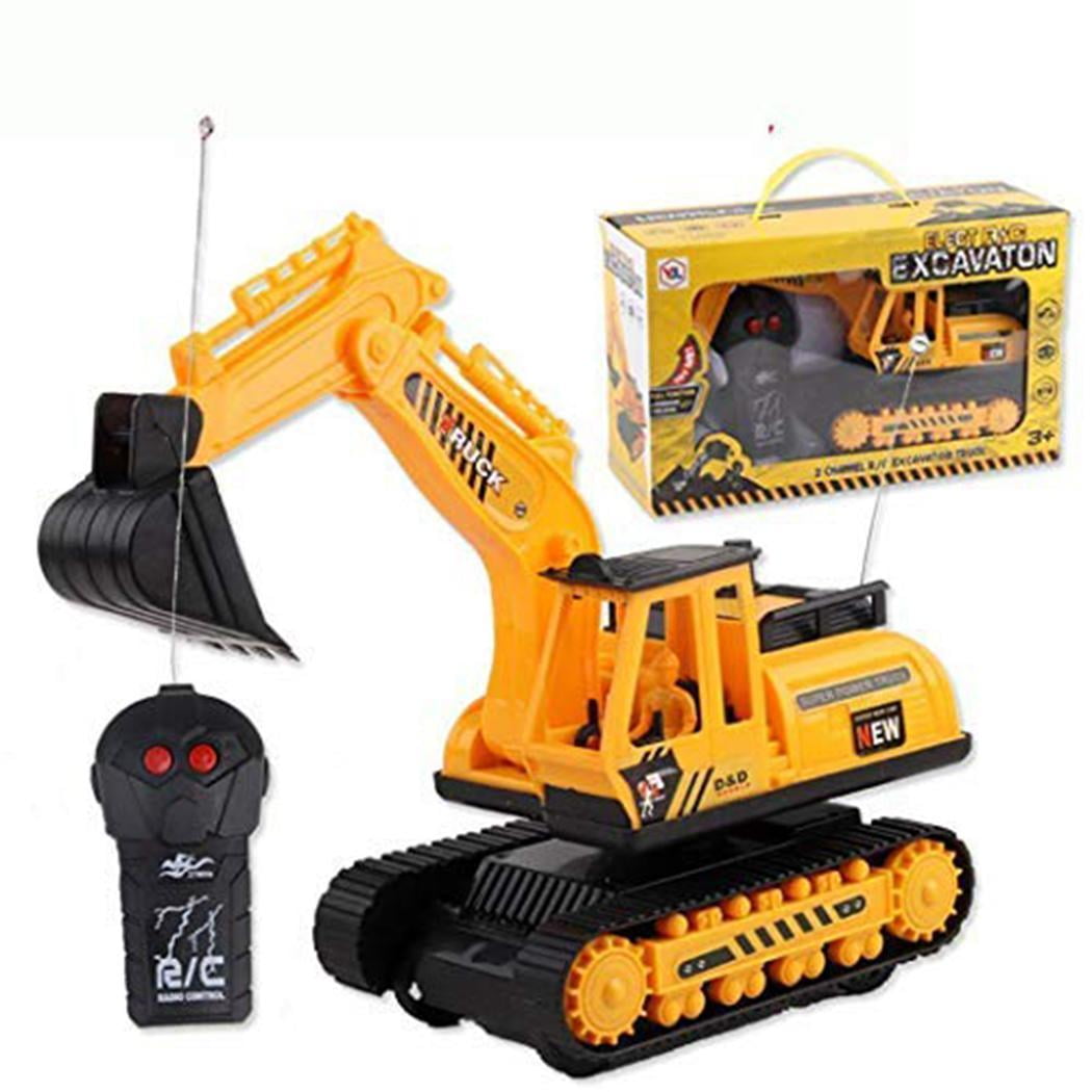 Child Kids Excavator Toy 124 Simulation Remote Control Engineering