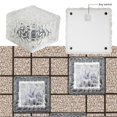 thumbnail image 3 of Cubo De Hielo Solar Luz De Vida Cubo De Hielo A Prueba De Agua Luz De Piso Sin Cableado Luz Solar Cuadrada Subterránea Led Con 6 Cuentas Led Para Jardín De Patio Inevent HA019626-00, 3 of 7