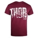 thumbnail image 1 of Thor - Camiseta Texto para Hombre (Granate, Blanco), 1 of 3
