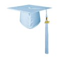 thumbnail image 1 of CNKOO Graduation Hat Unisex Decorative Polyester Adult Graduation Tassel Cap for Bachelor, 1 of 8